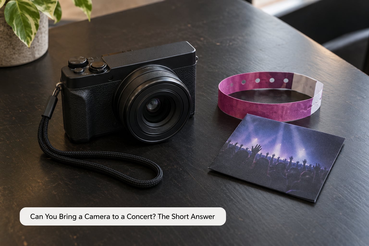 Can You Bring a Camera to a Concert? The Short Answer