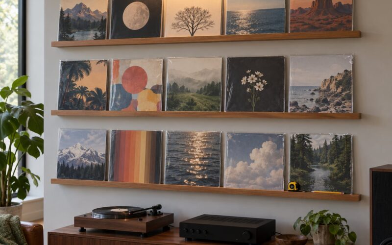 How to Display a Record Collection on a Wall (2026)