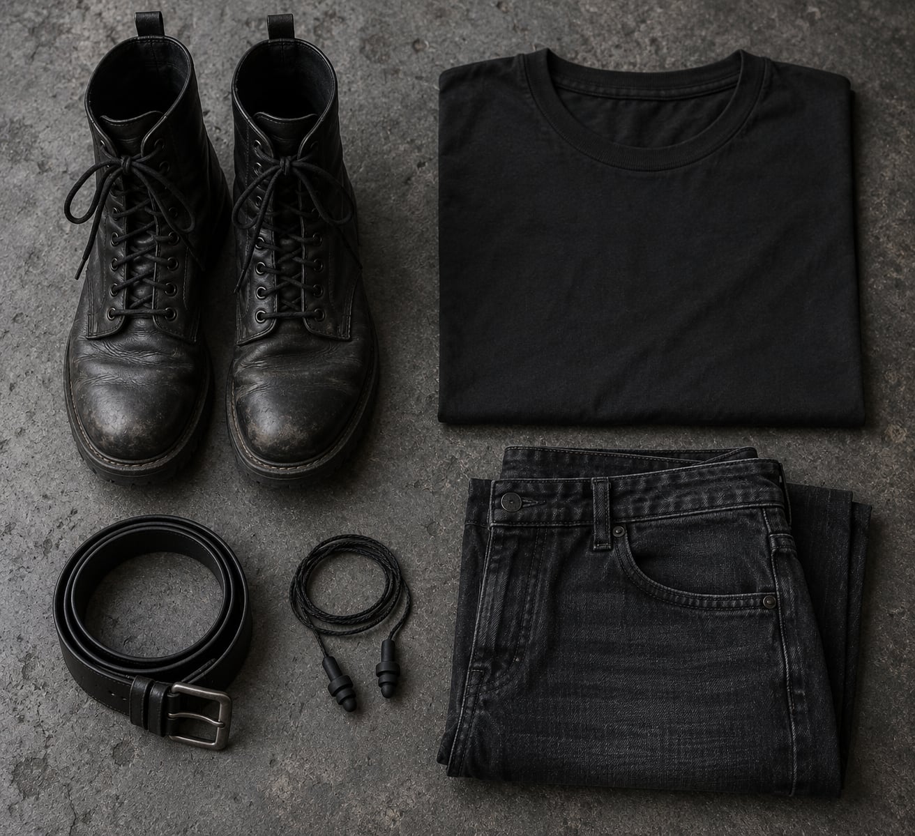 what to wear to a metal concert
