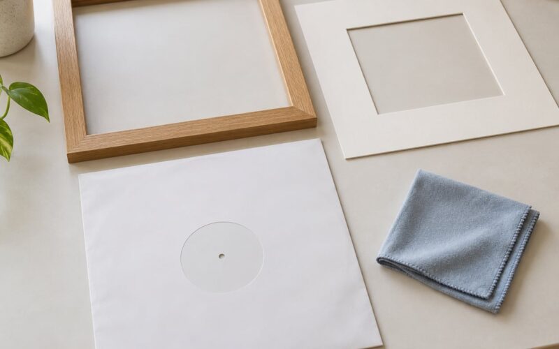 How to Frame Album Covers for Display in 2026