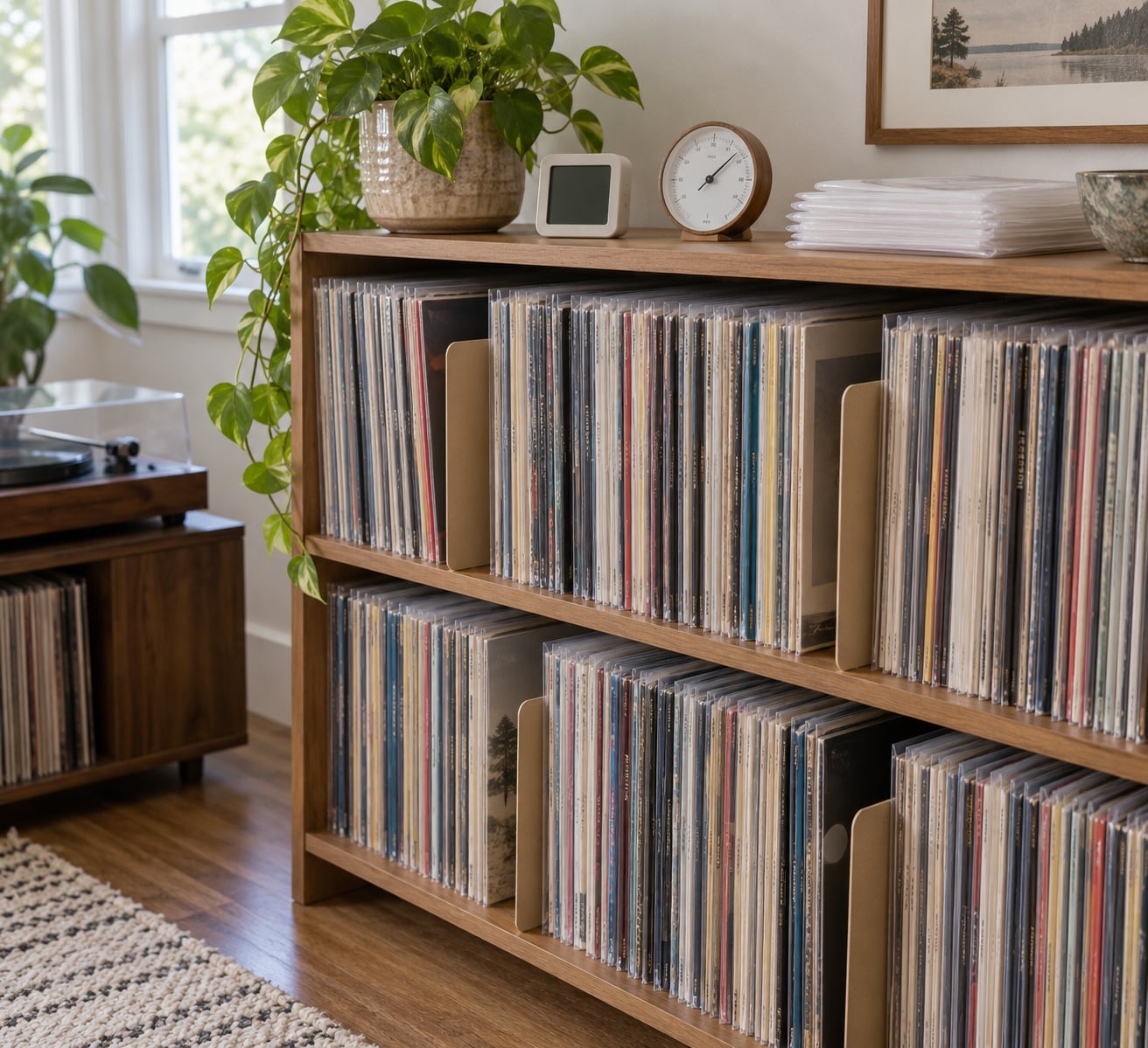 how to store vinyl records properly