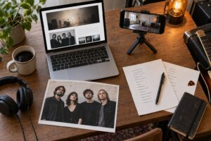 how to make a band press kit