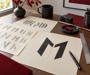 how band logos are designed to be unreadable