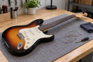how to tune a guitar to drop d for metal