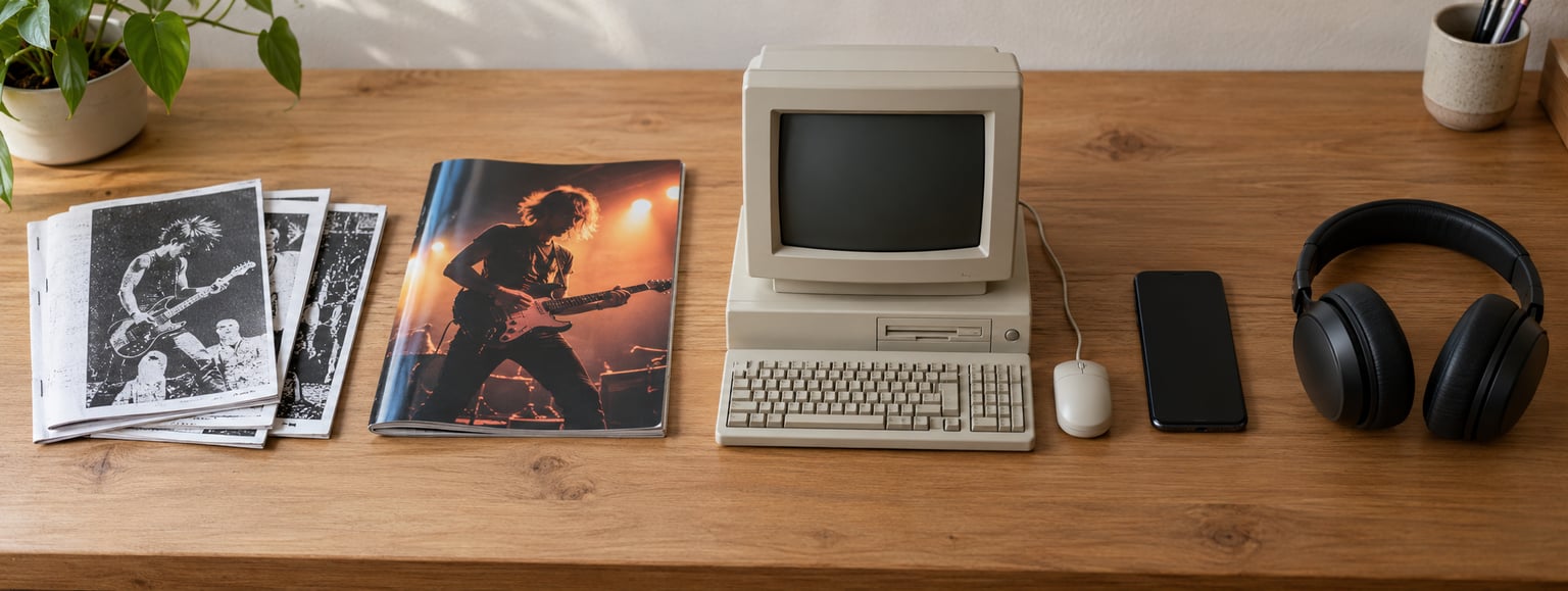 how metal journalism changed over time
