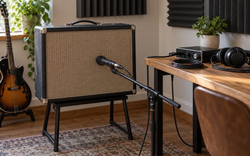 How to Mic a Guitar Cabinet at Home (2026): Tone & Balance Guide