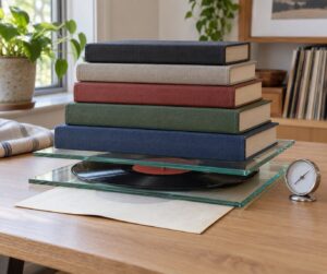how to flatten a warped vinyl record