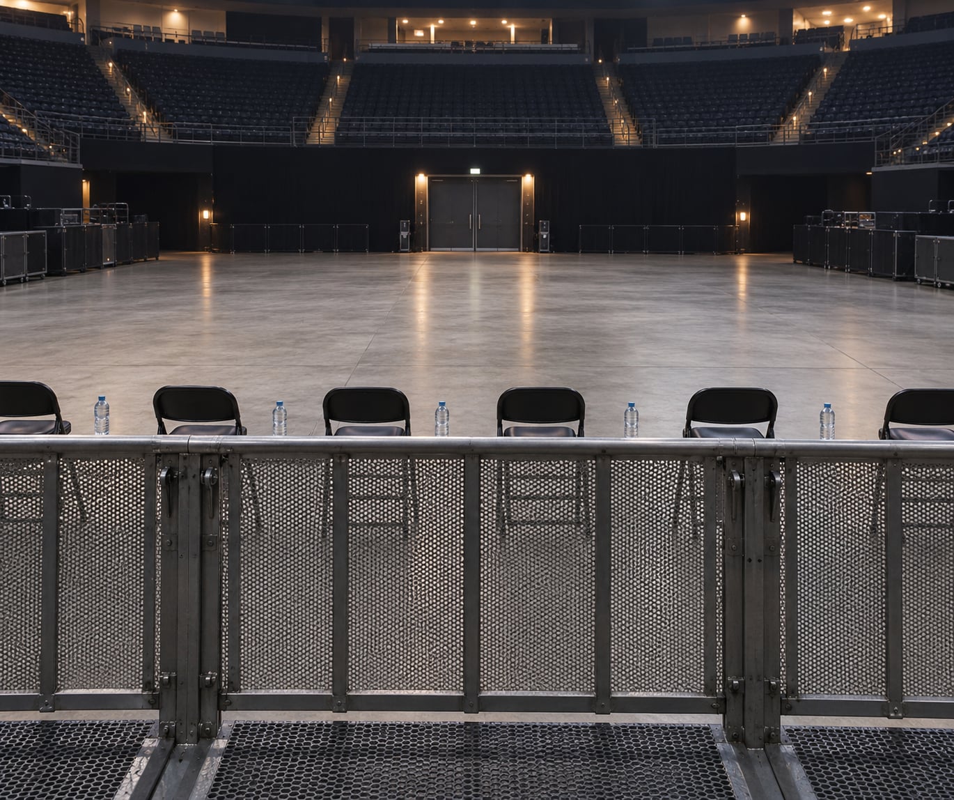 how to get barricade spot at a show