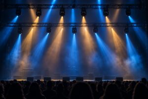 how concert lighting design works