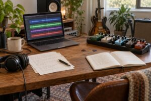 how a producer shapes a metal album sound