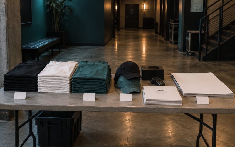 How Merch Tables Work at Concerts: A Practical Guide 2026