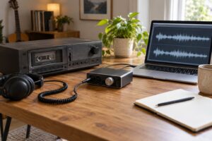 how to digitize cassette tapes at home