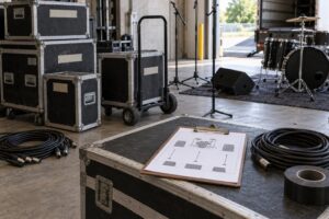 how to load in gear quickly at venues