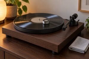 how to set turntable tracking force