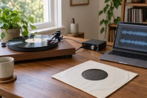 how to transfer vinyl to digital files