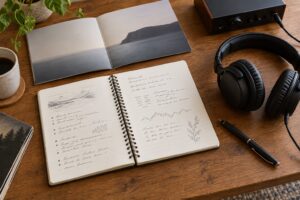 how to write a metal album review