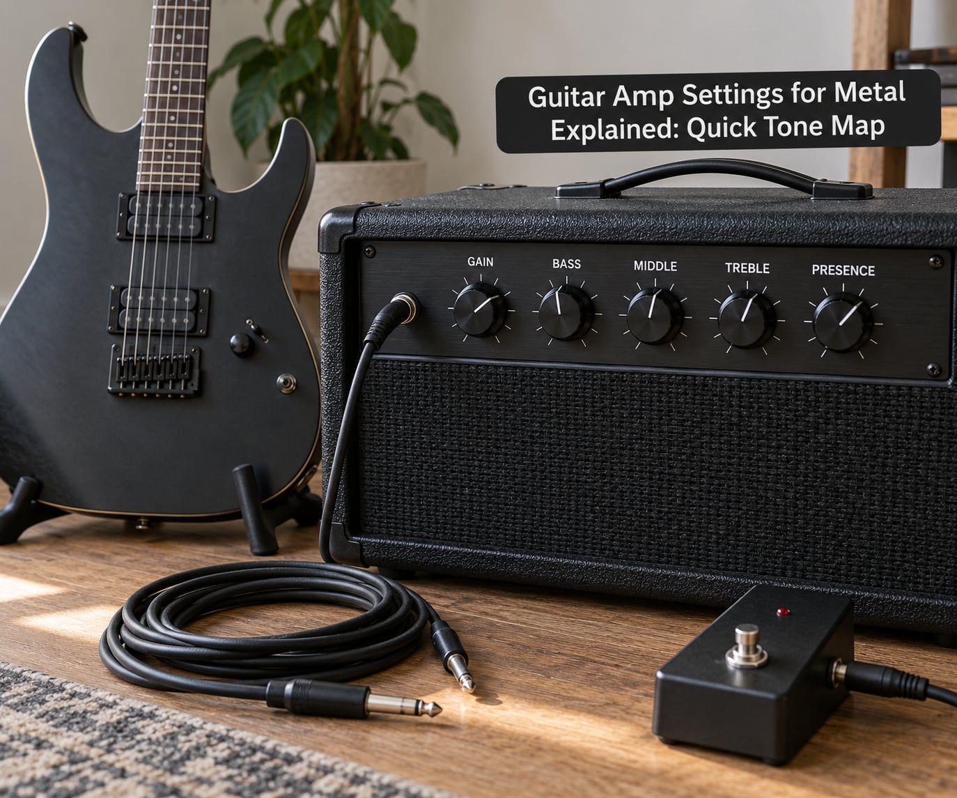 Guitar Amp Settings for Metal Explained: Quick Tone Map
