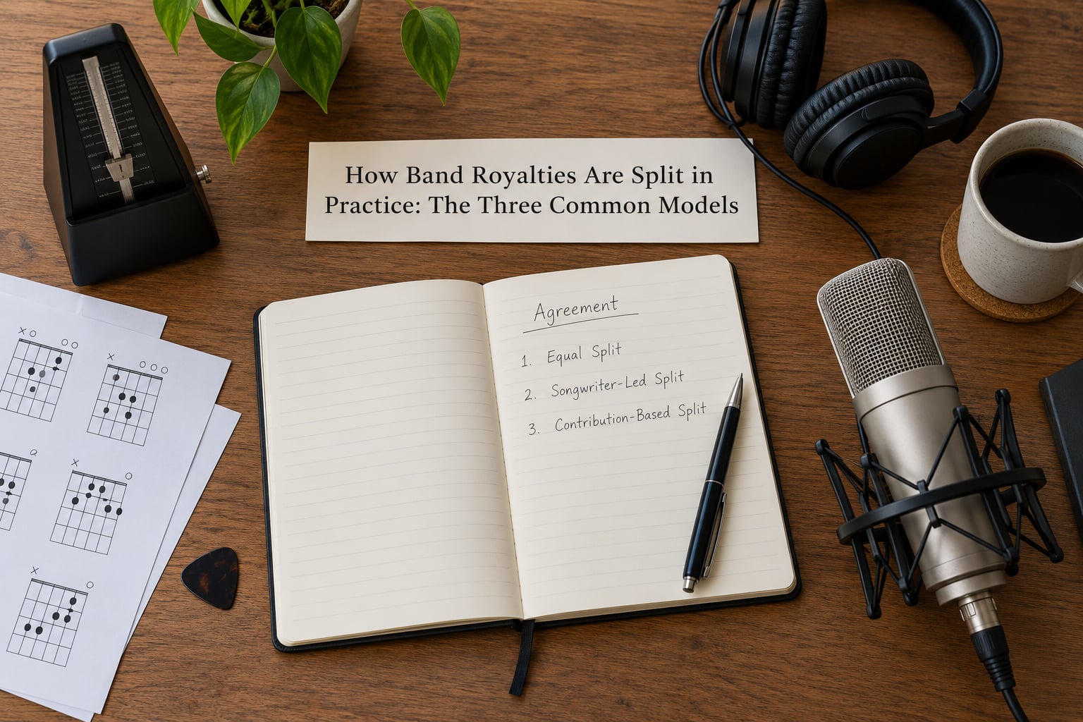How Band Royalties Are Split in Practice: The Three Common Models