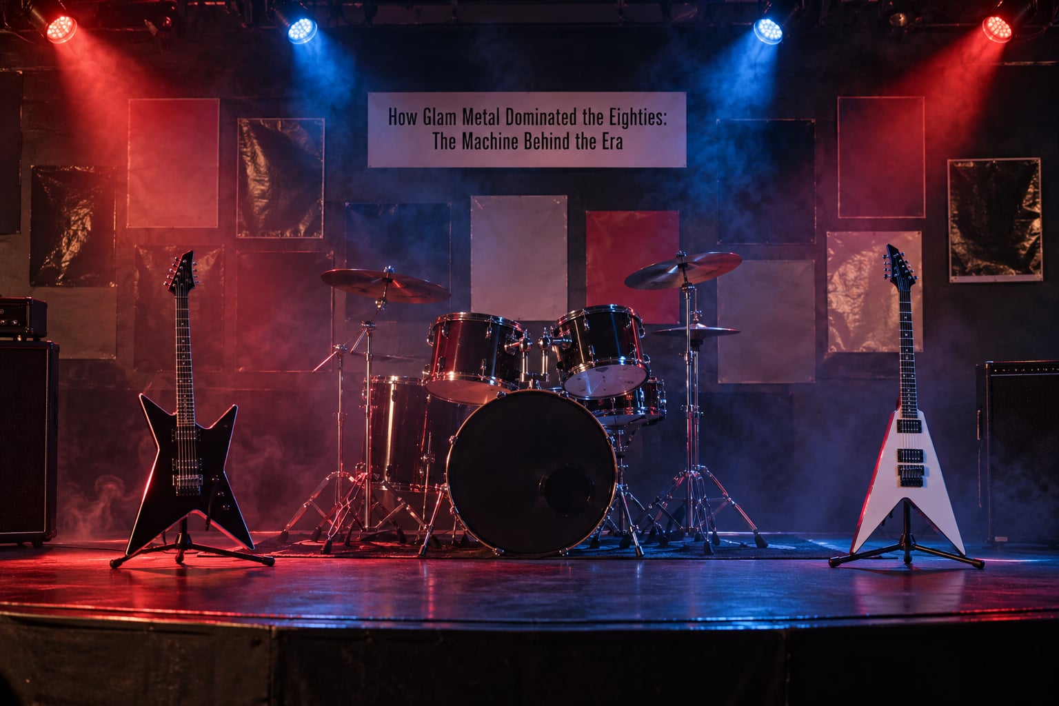 How Glam Metal Dominated the Eighties: The Machine Behind the Era