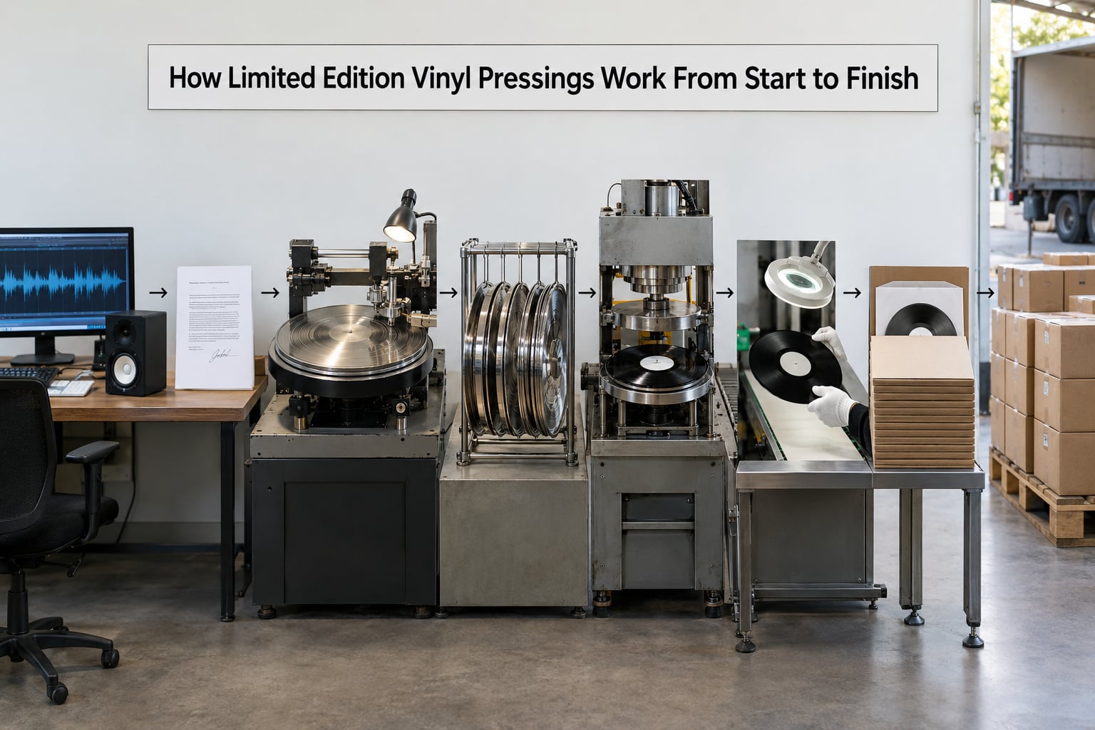 How Limited Edition Vinyl Pressings Work From Start to Finish