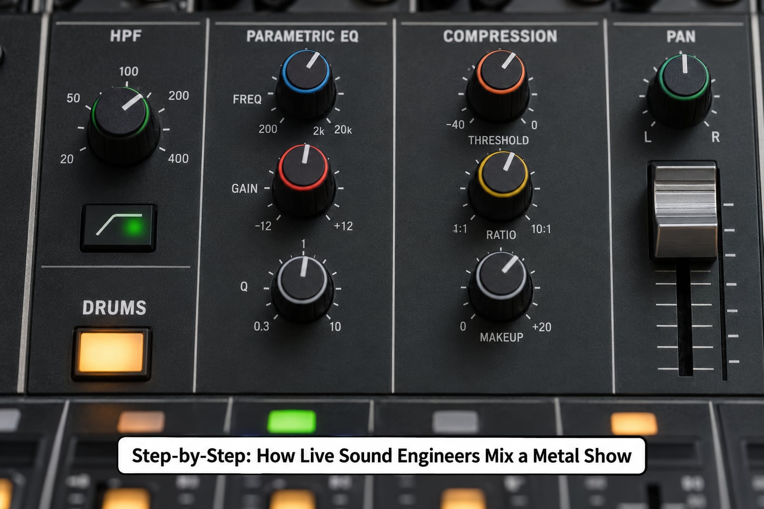Step-by-Step: How Live Sound Engineers Mix a Metal Show