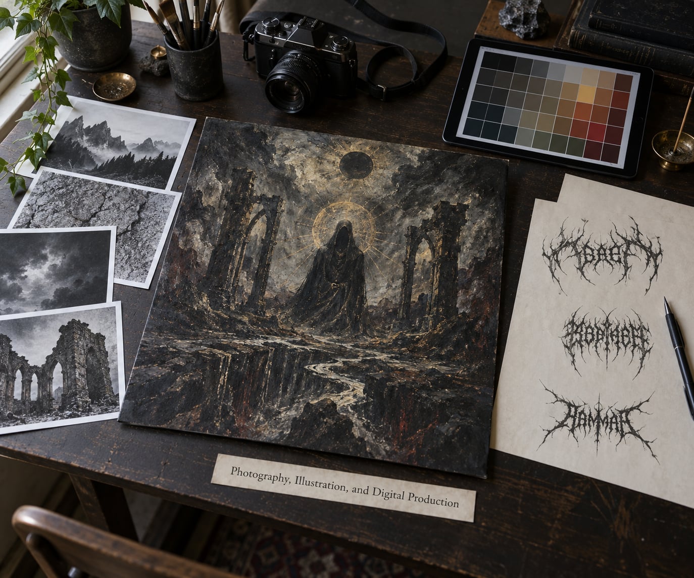 Photography, Illustration, and Digital Production
