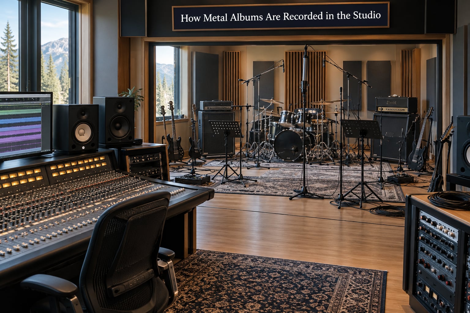 How Metal Albums Are Recorded in the Studio