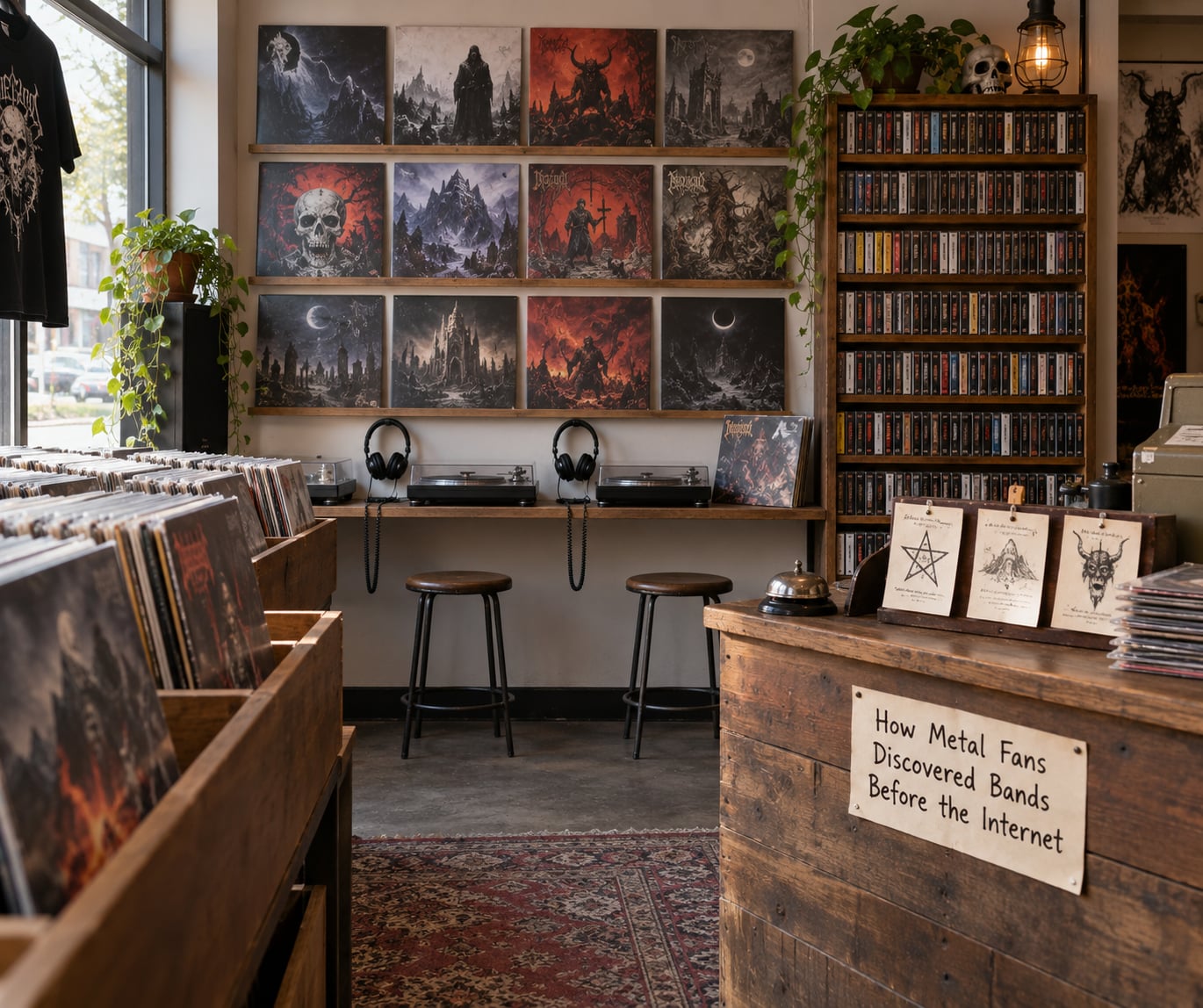 How Metal Fans Discovered Bands Before the Internet