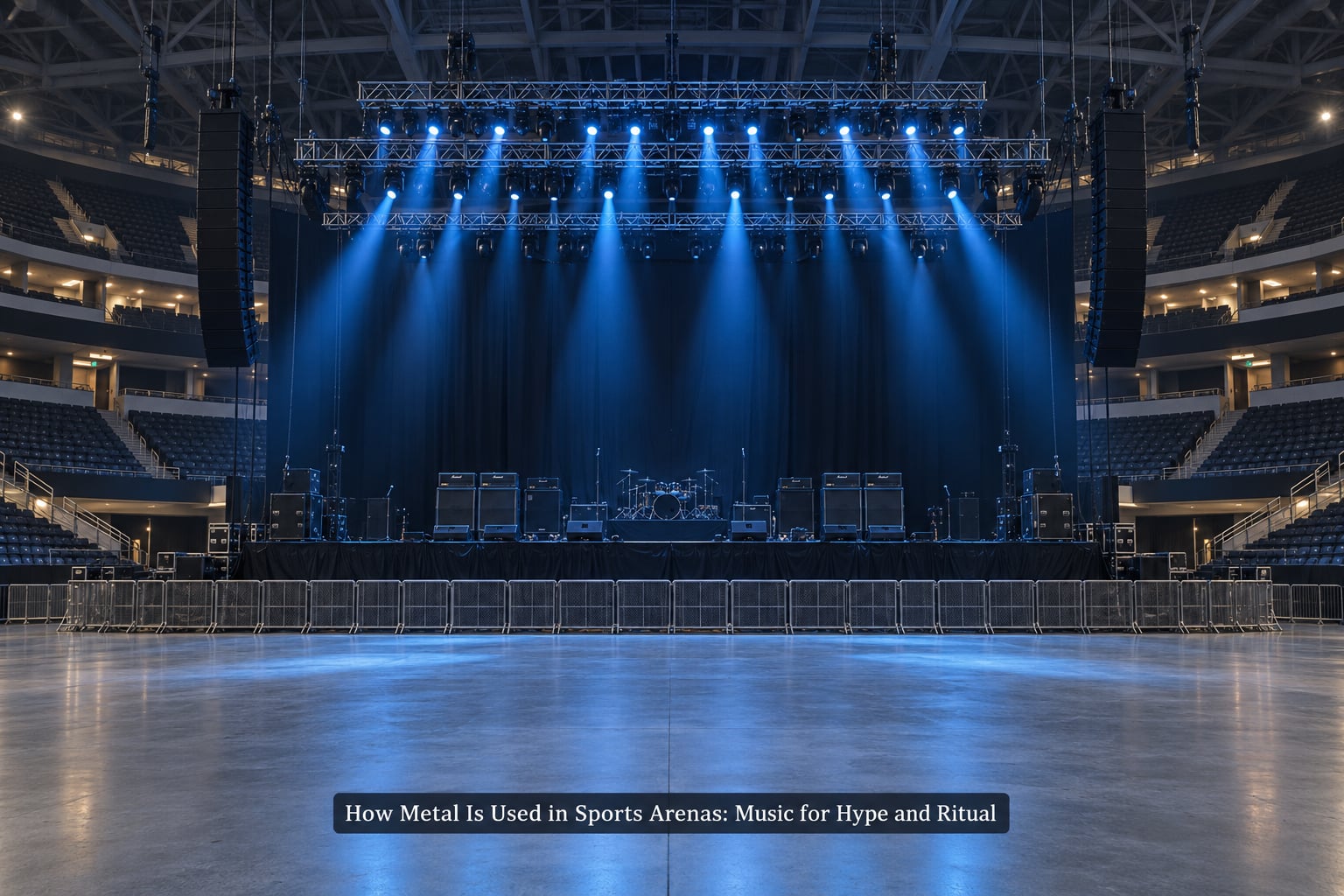 How Metal Is Used in Sports Arenas: Music for Hype and Ritual
