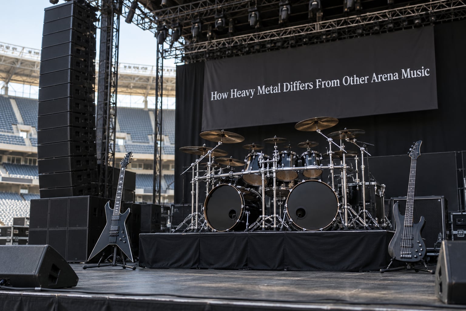 How Heavy Metal Differs From Other Arena Music