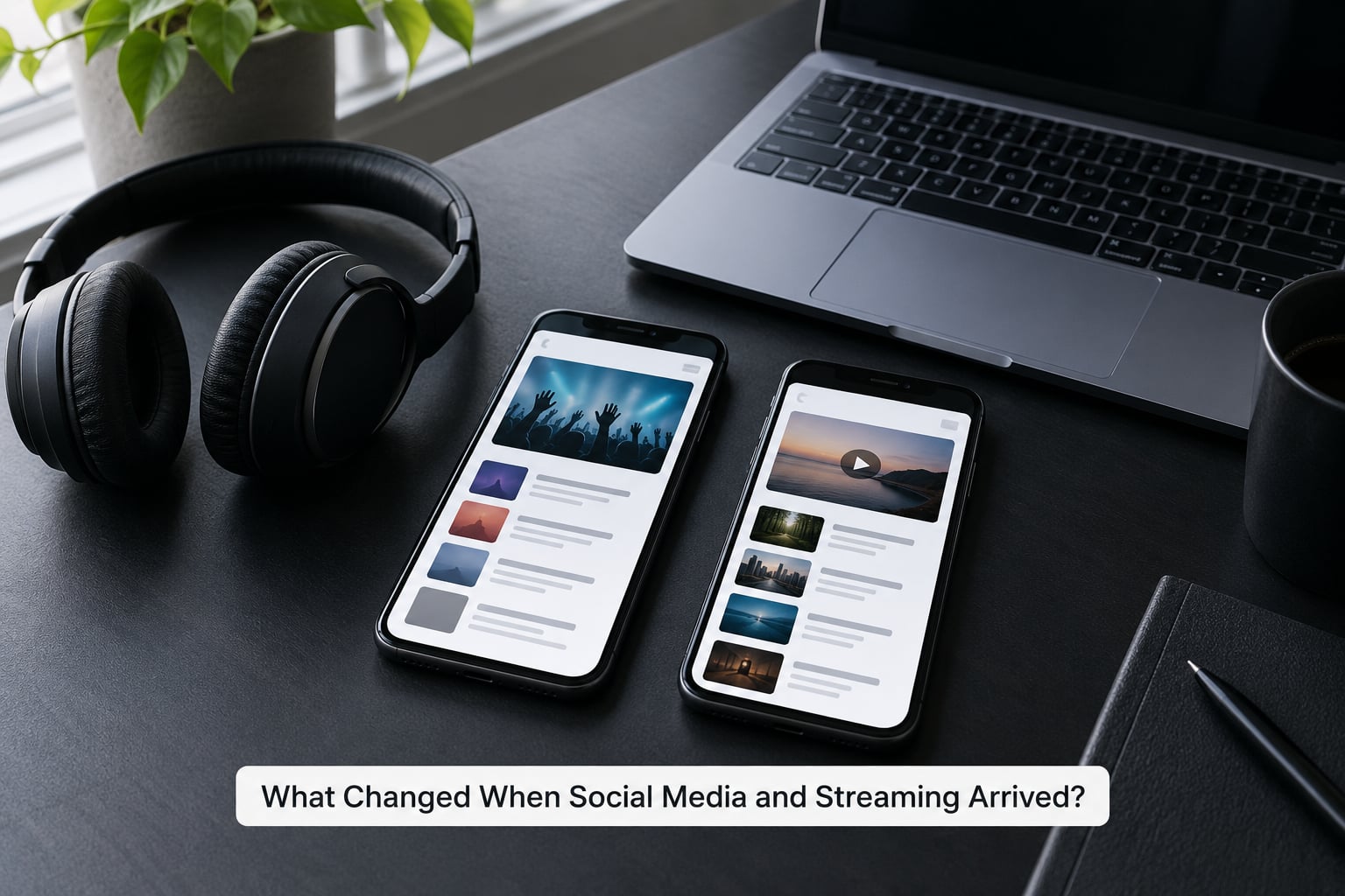 What Changed When Social Media and Streaming Arrived?