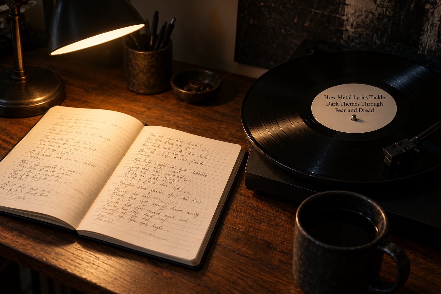 How Metal Lyrics Tackle Dark Themes Through Fear and Dread