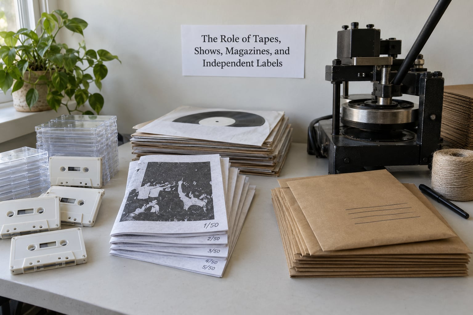 The Role of Tapes, Shows, Magazines, and Independent Labels
