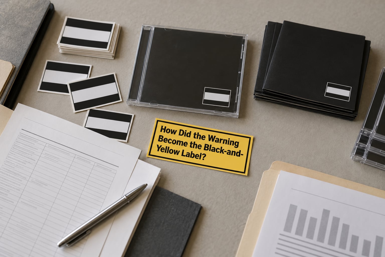 How Did the Warning Become the Black-and-Yellow Label?