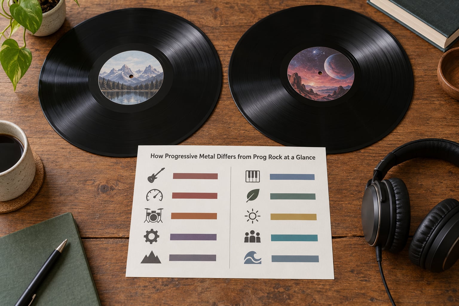 How Progressive Metal Differs from Prog Rock at a Glance