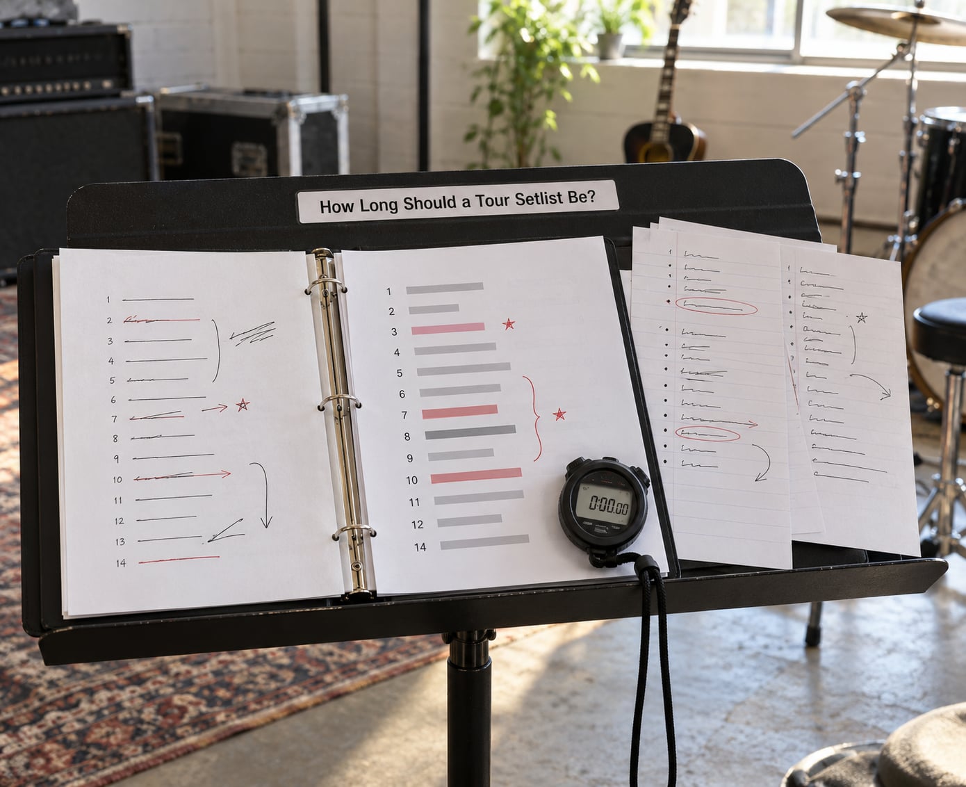 How Long Should a Tour Setlist Be?