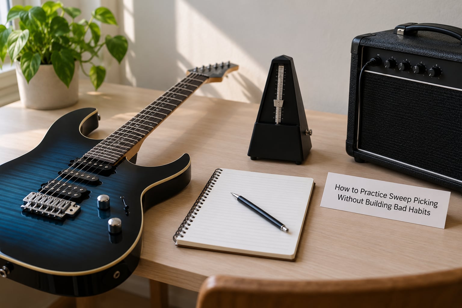 How to Practice Sweep Picking Without Building Bad Habits
