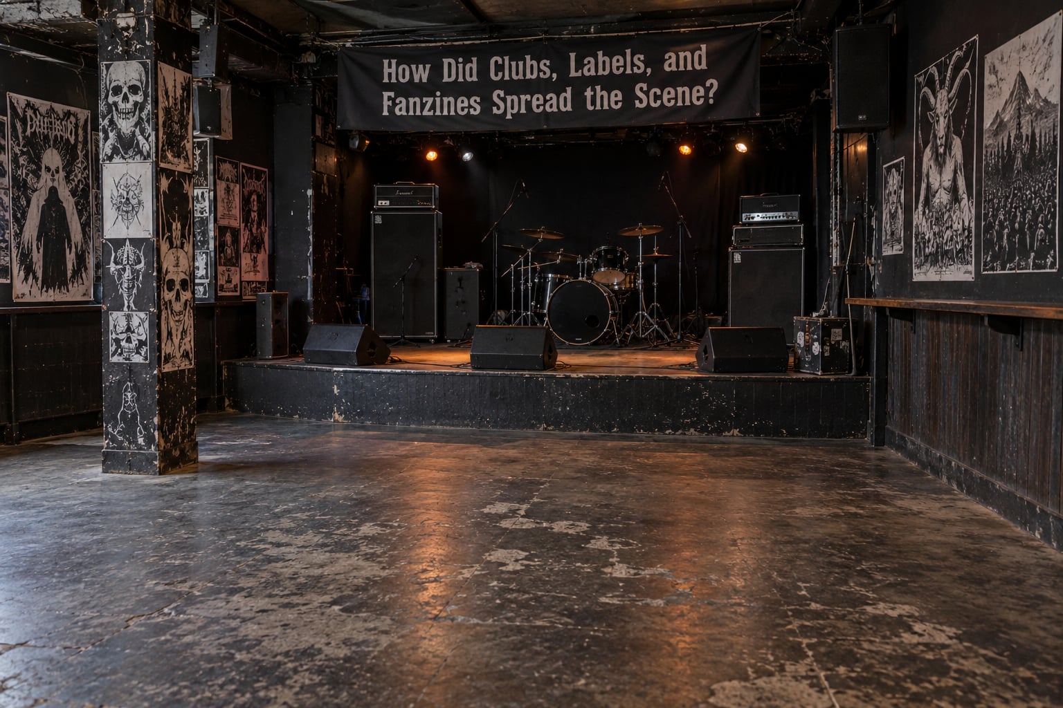 How Did Clubs, Labels, and Fanzines Spread the Scene?