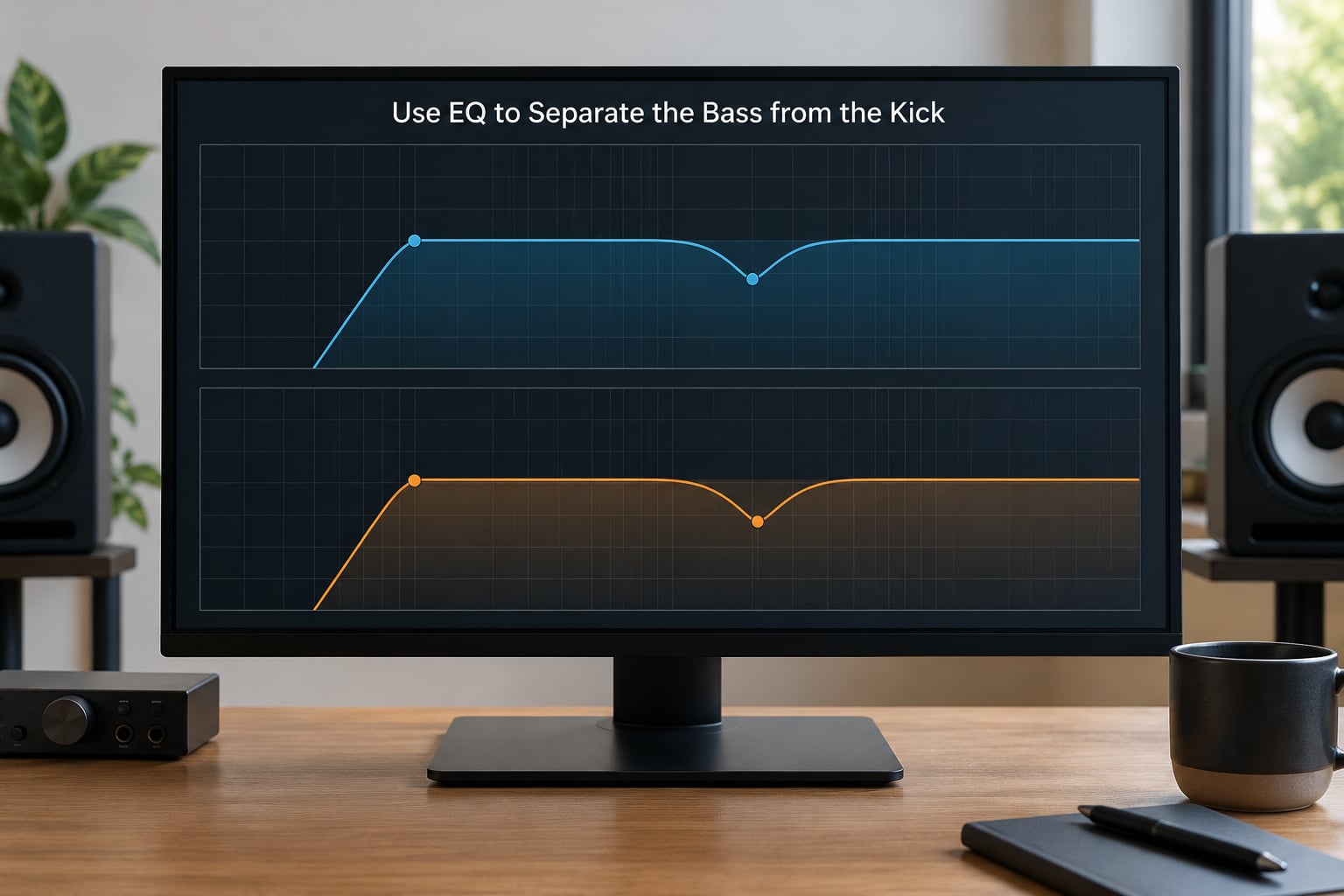 Use EQ to Separate the Bass from the Kick