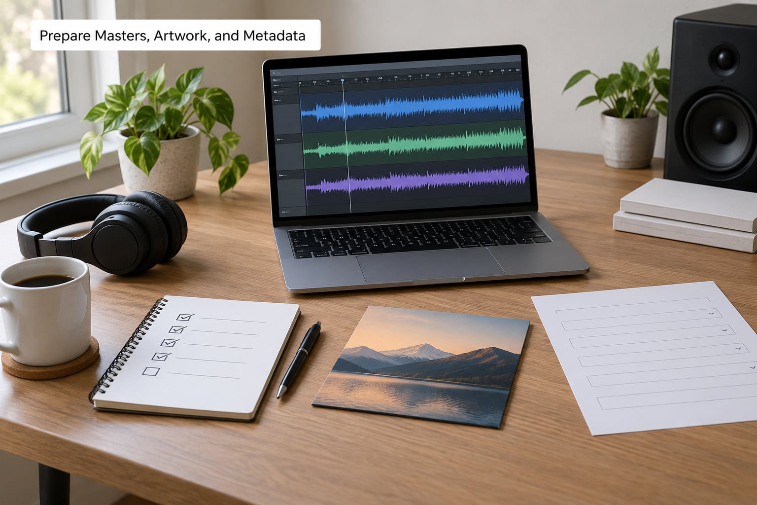 Prepare Masters, Artwork, and Metadata