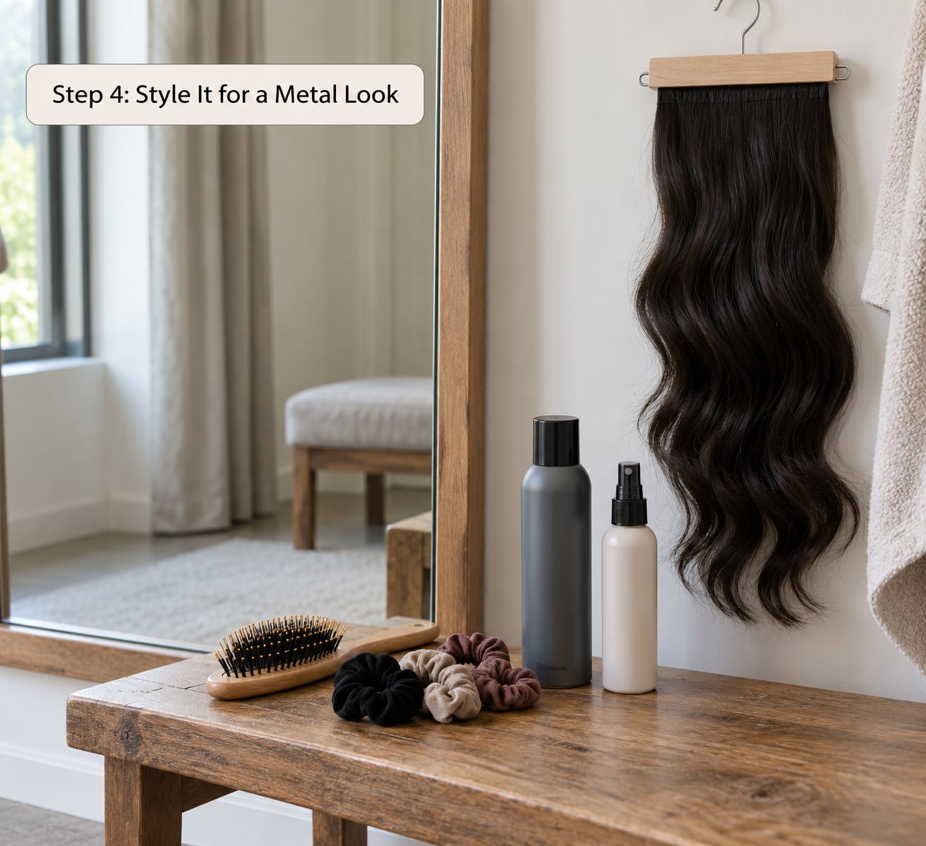 Step 4: Style It for a Metal Look