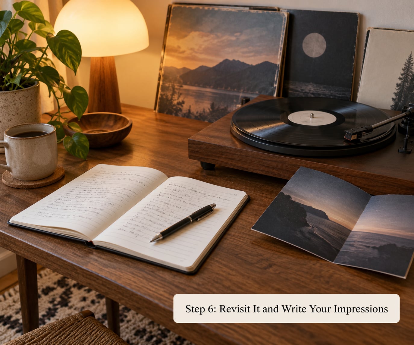 Step 6: Revisit It and Write Your Impressions