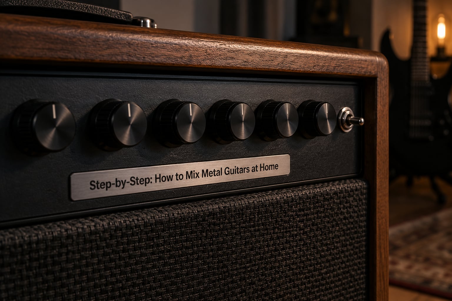 Step-by-Step: How to Mix Metal Guitars at Home