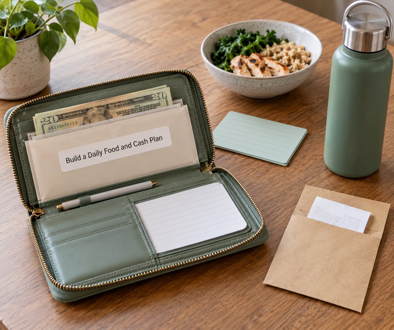Build a Daily Food and Cash Plan