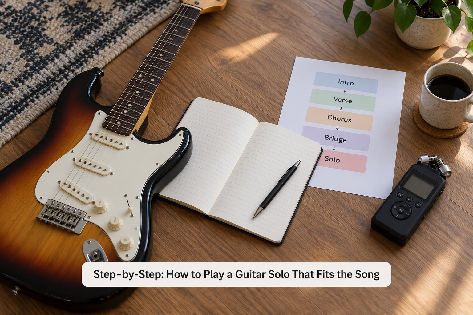Step-by-Step: How to Play a Guitar Solo That Fits the Song