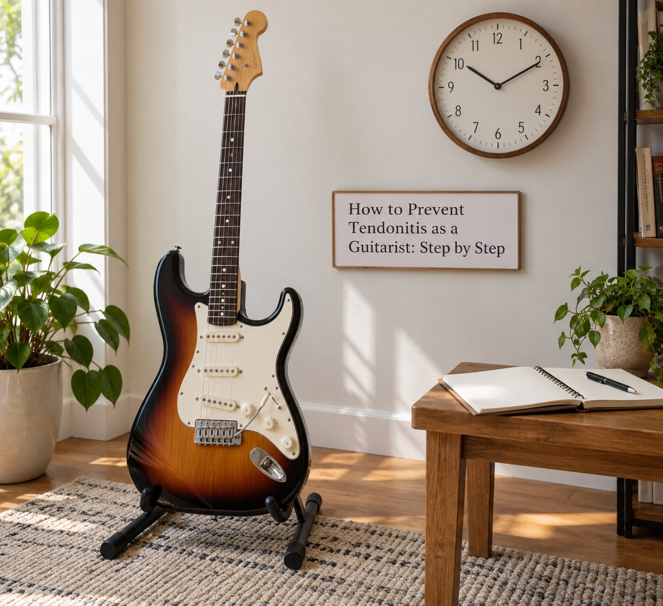How to Prevent Tendonitis as a Guitarist: Step by Step