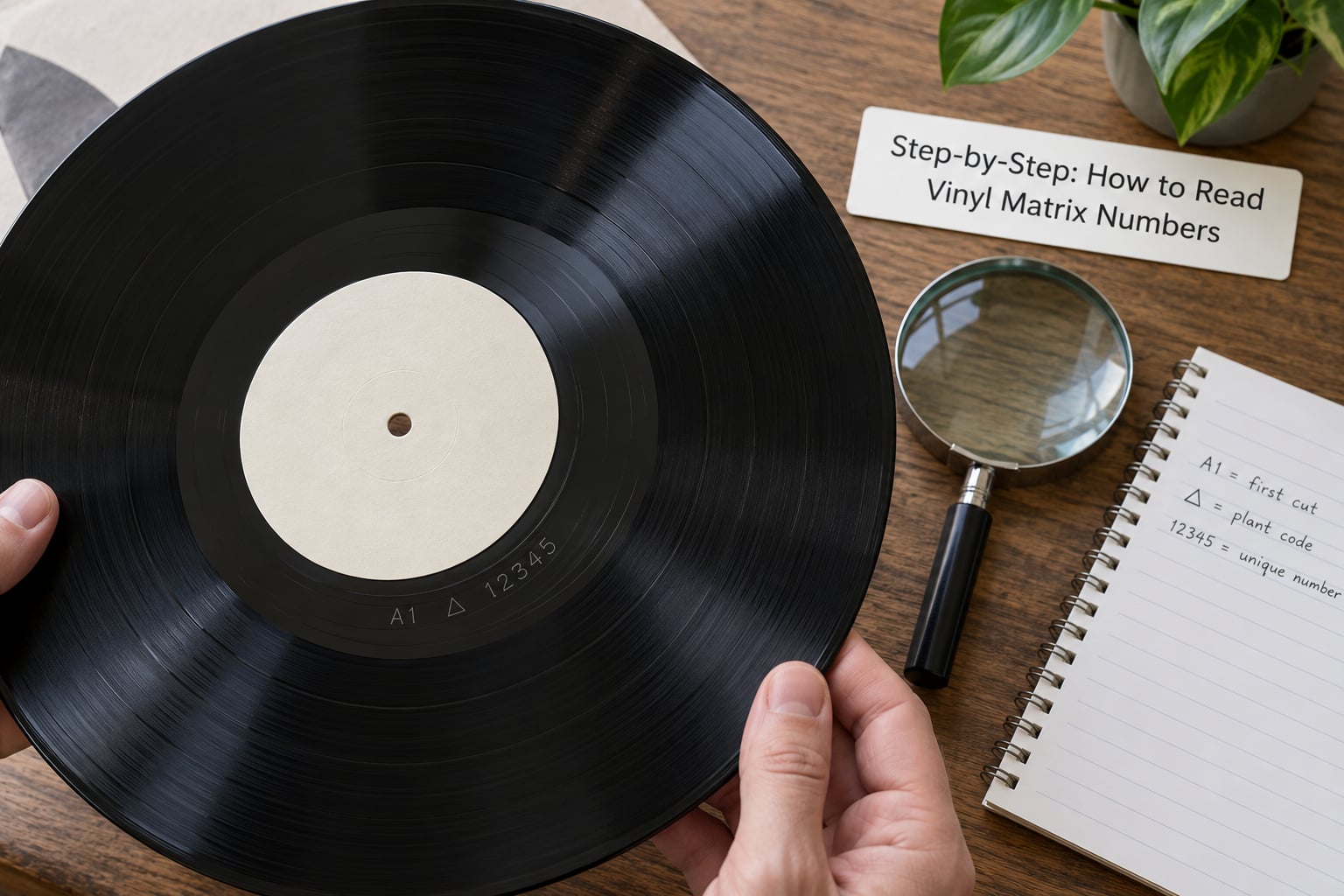 Step-by-Step: How to Read Vinyl Matrix Numbers