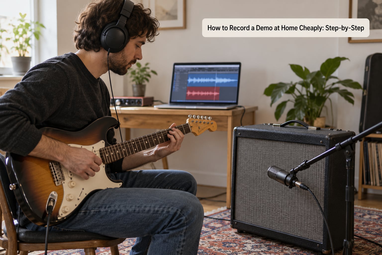 How to Record a Demo at Home Cheaply: Step-by-Step