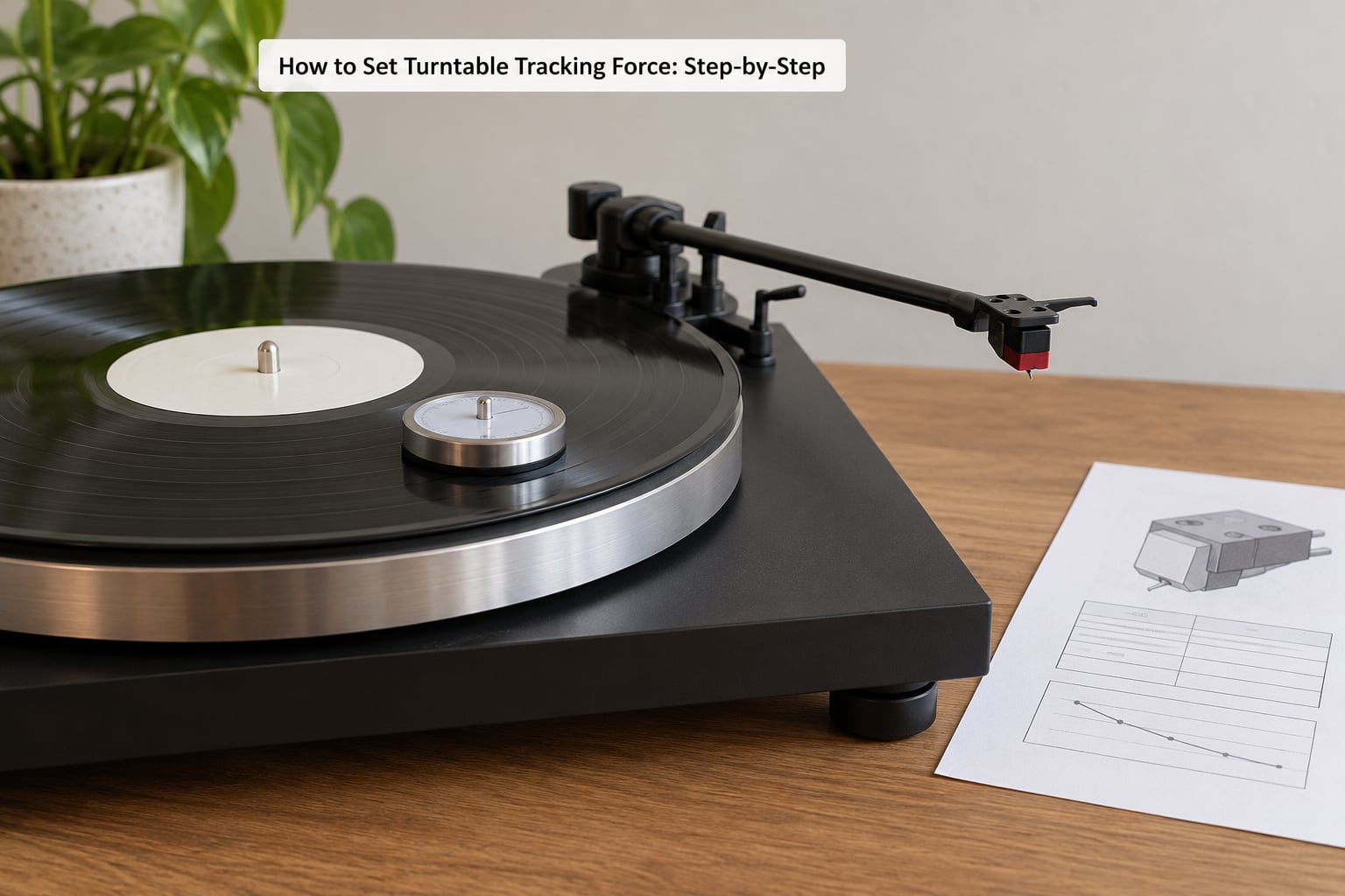 How to Set Turntable Tracking Force: Step-by-Step