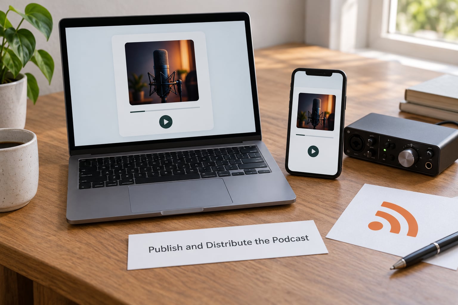 Publish and Distribute the Podcast